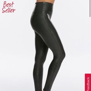 Spanx Faux Leather Leggings